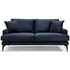 Image de CONCEPT1 Papira 2 places bleu marine 175 x 90 x h88 560ARE1505