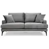 Image de CONCEPT1 Papira 2 places gris 175 x 90 x h88 560ARE1506