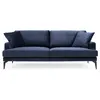 Image de CONCEPT1 Papira 3 places bleu marine 205 x 90 x h88 560ARE1308