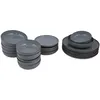 Image de Asir Dinerset (24 pièces). 100% PORSELEIN Serveerbord : 27 x 27 x 2,5 cm (6 pièces). Bord : 20 x 20 x 5 cm (6 pièces). Plateau : 15 x 15 x 4,5 cm (6 pièces). Bord à dessert : 19 x 19 x 2 cm.,5 cm (6