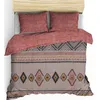 Image de CONCEPT1 Felix 240x220cm + 2 taies 60x60 rouge 129CTN62802