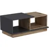 Image de CONCEPT1 Concept anthracite chene 90 x 45 x h36cm 382NRC1201
