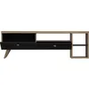 Image de CONCEPT1 Parion chene noir 150 x 35 x h47 cm 382NRC1107