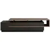 Image de CONCEPT1 Pia - Noir, Noyer 180 x 46,4 x 38,9 788DEC4039