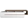 Image de CONCEPT1 Pia - Noyer, Blanc 180 x 46,4 x 38,9 788DEC4040
