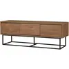 Image de CONCEPT1 Milo 140 Noyer, Noir 140 x 50 x 40 863SPH5105