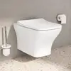 Image de VitrA Matrix WC suspendu avec Smooth Flush, 8484B003-1867,