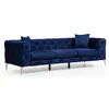 Image de CONCEPT1 Como 3 places bleu marine 237 x 90 x h70 569HLN1129