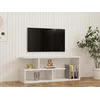 Image de Hanah Home Support TV, mélamine, Blanc, Taille Unique
