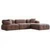 Image de CONCEPT1 Doblo 3 places + pouf cappuccino 300 x 100 x h80 560ARE1837