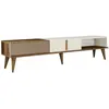 Image de CONCEPT1 Milan Alt - Noyer, Crème 180 x 40 x 35 845HCT3107