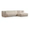 Image de CONCEPT1 Cady 3 places angle droit beige 300 x 100 x h72 560ARE1842