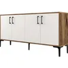 Image de CONCEPT1 Kiev 160 noyer blanc 160 x 35 x 78cm 845HCT5323