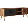 Image de CONCEPT1 Exxen 1580 Noyer Anthracite 150x 52 x 34 389MZA1167