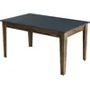 Image de CONCEPT1 Milan 513 noyer anthracite 145 x 88 x h75 845HCT1401