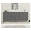 Image de CONCEPT1 Dune anthracite 183,8 x 35 x 77,4cm 776HMS2508