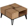 Image de CONCEPT1 Nirvana Pin noir de l'Atlantique 71,8x71,8xh43,8cm 505CRL1412