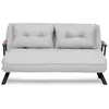 Image de CONCEPT1 Sando 2 places gris clair 175 x 133 x h78 859FTN2837