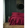 Image de CONCEPT1 Elegant 240x220cm + 2 taies 60x60 satin rouge 129CTF24607