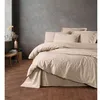 Image de CONCEPT1 Unie 240x220cm + 2 taies 60x60 beige 129CTN64627
