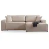 Image de CONCEPT1 Pirlo angle droit ecru 260 x 170 x h78 560ARE2219