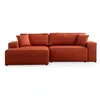 Image de CONCEPT1 Pirlo angle gauche orange 260 x 170 x h78 560ARE2224