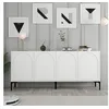Image de CONCEPT1 Lyon blanc noir 180 x 35 x 79cm 845HCT5530