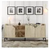 Image de CONCEPT1 Venedik noyer travertin 180 x 35 x 78cm 845HCT5612