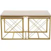 Image de CONCEPT1 Ensemble de Defne or travertin 100 x 50 x h52cm 854KLN4753