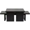 Image de CONCEPT1 Sanctuaire Bois noir 110 x 45 x h30cm 241NRD1221