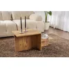Image de Hanah Home Table Basse, mélamine, Pin Atlantic, Taille Unique