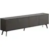 Image de CONCEPT1 Dune - Anthracite 180 x 50 x 29,6 855DTE3171