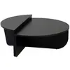 Image de CONCEPT1 Orion Bois noir 90 x 60 x h30cm 563NRD1902