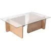 Image de CONCEPT1 Flavio chene miel 105 x 65 x h30cm 353NRD1116