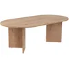 Image de Hanah Home Élégante Table à café en chêne Saphir, 119 x 39,8 x 60 cm, 100% mélamine, épaisseur 18 mm, élégante et Fonctionnelle pour Les espaces de Vie Modernes