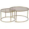 Image de CONCEPT1 Ensemble de Aurum 80 60 or bronze 80 x 80 x h43cm 857NRD1102
