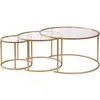 Image de CONCEPT1 Ensemble de Aurum or transparent 80 x 80 x h43cm 857NRD1103