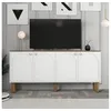 Image de CONCEPT1 Bohem blanc 180 x 35 x 84cm 845HCT5536