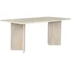 Image de CONCEPT1 Linza travertin 180 x 90 x h75 353NRD1130