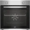Image de Beko BBIE12000X Four encastrable - 66L, SteamShine, Éclairage halogène, 6 fonctions de cuisson, H x L x P (cm) : 59,5 x 59,4 x 56,7, Acier inoxydable, Classe A