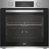 Image de Beko BBIM12300XCE Four encastrable - 72L, 8 fonctions de cuisson, Écran LED, Porte robuste, Dimensions : H 59,5 x l 59,4 x P 56,7 cm, Noir, Classe A+