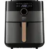 Image de arzum AR2074-B Friteuse à air chaud 6 l fonction minuteur, protection contre la surchauffe cuivre, noir