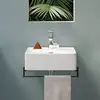 Image de VitrA Equal Lave-mains, avec porte-serviettes, 64079,