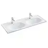 Image de VitrA Equal Vasque double, 7244B403-0001,