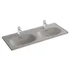 Image de VitrA Equal Vasque double, 7244B476-0001,