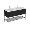 Image de VitrA Equal Lavabo avec support, 2 tiroirs, 66526,