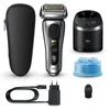 Image de Braun Series 9 PRO+ 9567cc rasoir électrique avec station de nettoyage et de charge Silver 1 pcs