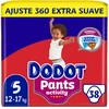 Image de Dodot Couches Culottes Activité Extra Taille 5 38 Unités
