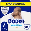 Image de Dodot Couches Sensibles Taille 1 84 Unités