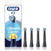 Image de Oral-B iO Ultimate Clean têtes de remplacement pour brosse à dents Black 4 pcs